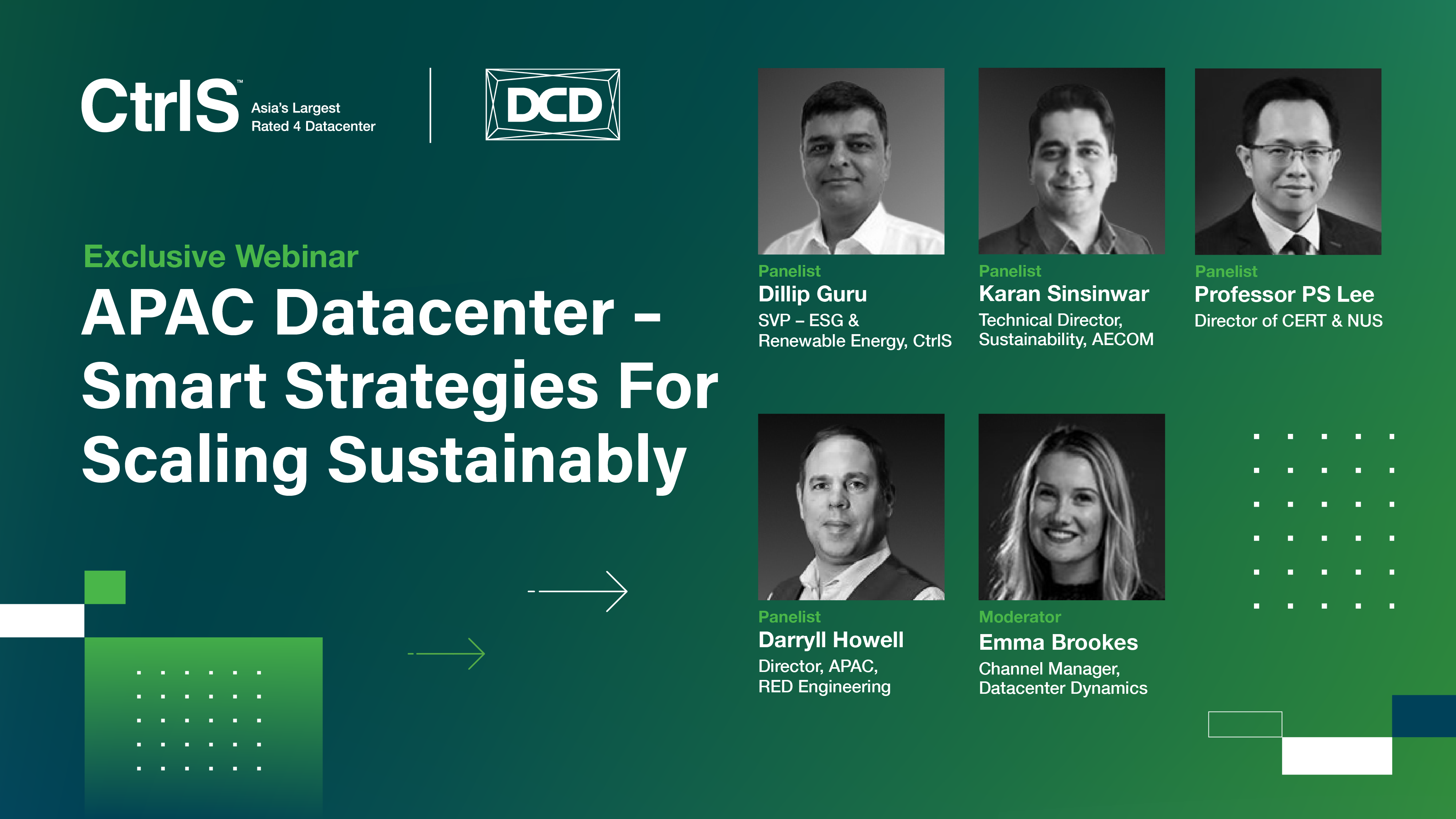 Webinar: APAC Datacenters – Smart Strategies for Scaling Sustainably